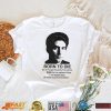 Michael Myers Now blend Fall foundation tips with Michael Halloween shirt