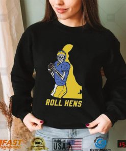 Roll Hens Delaware Blue Hens Faootball Shirt