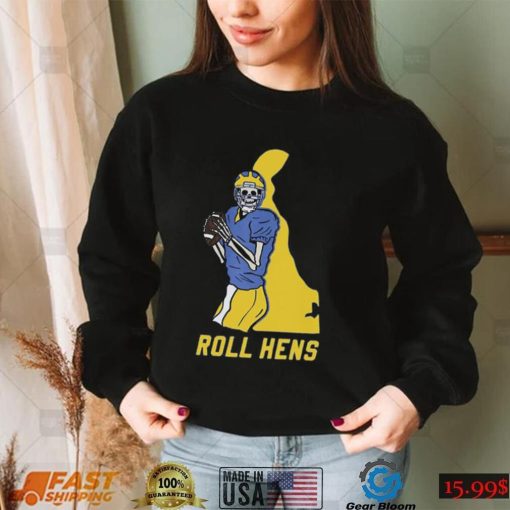 Roll Hens Delaware Blue Hens Faootball Shirt