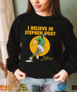 Tampa Bay Rays I believe in Stephen Vogt signature shirt