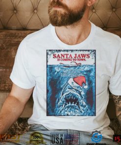 Jaws Santa Christmas Xmax Scuba Diving shirt