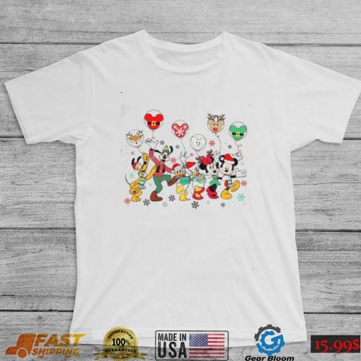 Disney, Mickey And Friends Christmas Shirt, Gift For Holiday