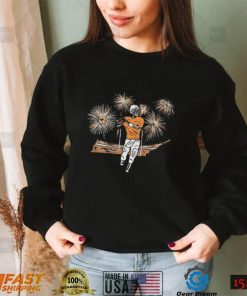 Skeleton Tennessee Volunteers Fireworks Shirt