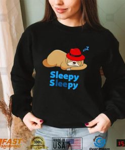 Sloth sleepy sleepy art shirt