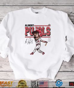 St. Louis Baseball St. Louis Cartoon Wht Albert Pujols New Design T Shirt