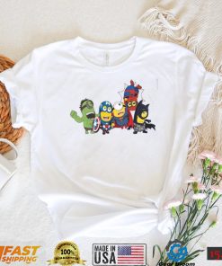 Super Hero Avengers Minions Friends T Shirt