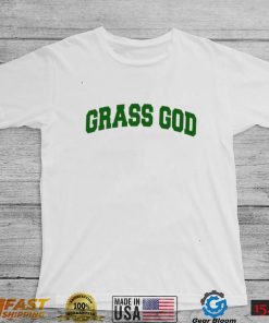 Grass God Green note shirt