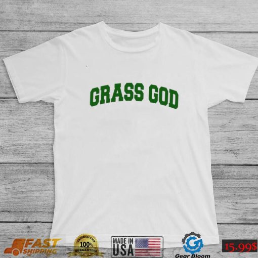 Grass God Green note shirt