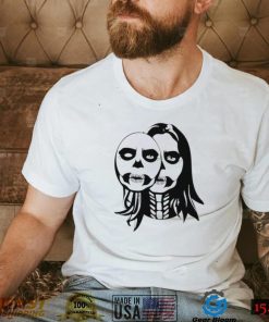 Skeleton with skull face horror Halloween 2022 shirt