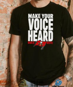 Tampa Bay Buccaneers flag make your voice heard Bucs vote 2022 shirt