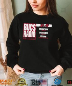 Tampa bay buccaneers bucs radio network schedule shirt