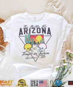 Tempe vs Tucson November 25 2022 the battle for Arizona shirt