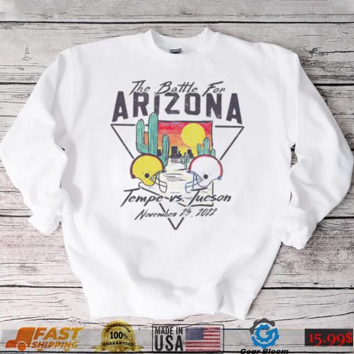 Tempe vs Tucson November 25 2022 the battle for Arizona shirt