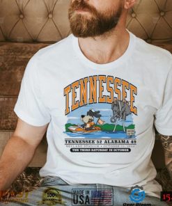 Tennessee SS Smonkey Beat Alabama Elephant 52 49 The Third Saturday In October shirt