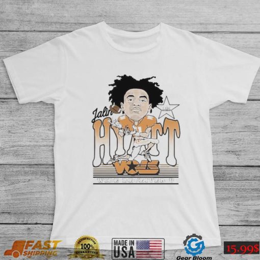 Tennessee Volunteers Jalin Hyatt Caricature Wide Receiver U Shirt