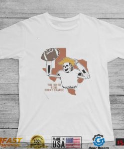 Texas Longhorn The River Runs Burnt Orange Shirt