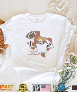 Texas Longhorn The River Runs Burnt Orange Shirt