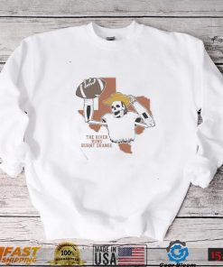 Texas Longhorn The River Runs Burnt Orange Shirt