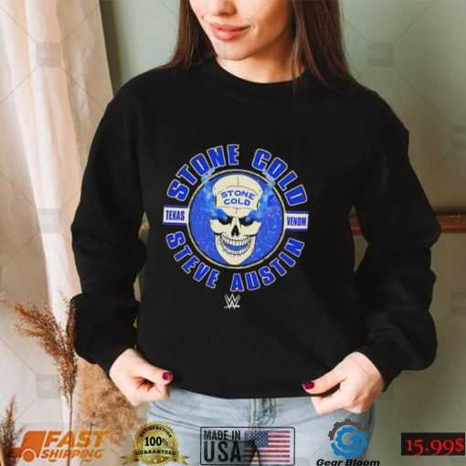 Texas Venom Stone Cold Steve Austin skull logo shirt