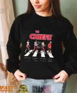 The Chiefs Abbey Road Kansas City Chiefs Signatures T Shirt