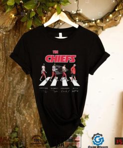 The Chiefs Abbey Road Kansas City Chiefs Signatures T Shirt