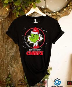 The Grinch I Hate People But I Love My Kansas City Chiefs Christmas T shirt