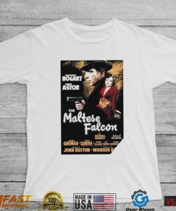 The Maltese Falcon movie retro poster shirt