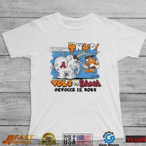 The Third Saturday In October Gameday 2022 Tennessee Volunteers Vs Alabama Crimson Tide Shirt