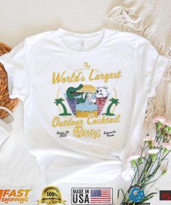 The World’s Largest Outdoor Cocktail Party 2022 Shirt