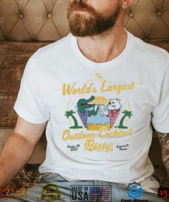 The World’s Largest Outdoor Cocktail Party 2022 Shirt