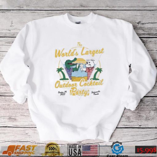 The World’s Largest Outdoor Cocktail Party 2022 Shirt