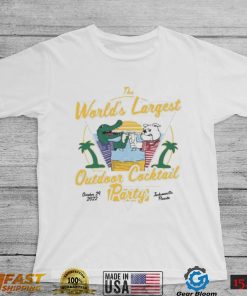 The World’s Largest Outdoor Cocktail Party 2022 Shirt