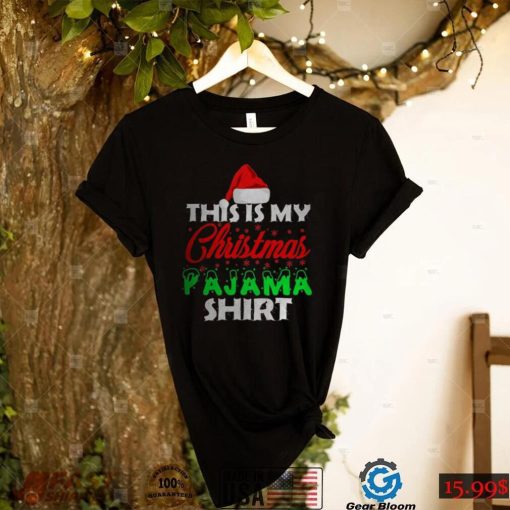 This Is My Christmas Pajama Shirt Family Christmas T Shirt