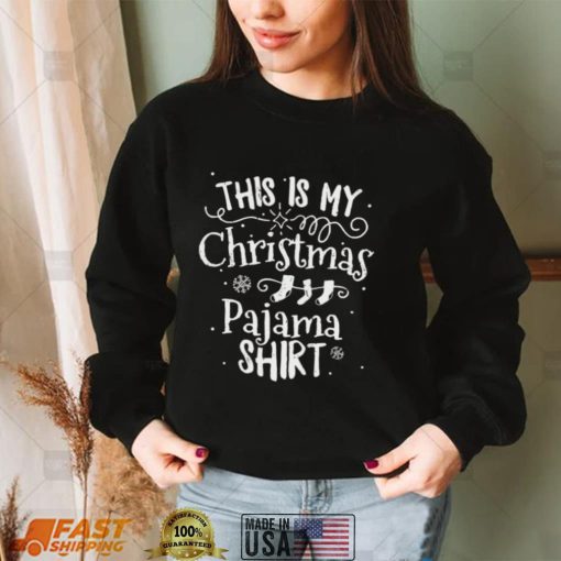 This Is My Christmas Pajama T Shirt Funny Family Christmas T Shirt