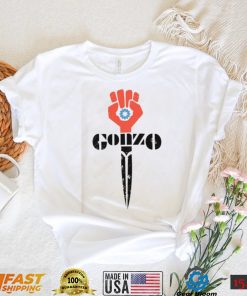 Gonzo T Shirt Fist Knife Logo Journalism Hunter S Thompson Cool Gift Tee For Fan