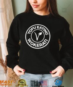 Tofu Eating Wokerati Suella Braverman logo shirt