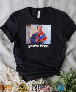 Twitter CEO Elon Musk you’re fired meme shirt