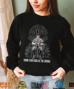 King Of Throne Aaron Judge Home Run King In The Bronx Shirt