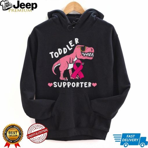 Kids Toddler Supporter Breast Cancer Awareness T Shirt