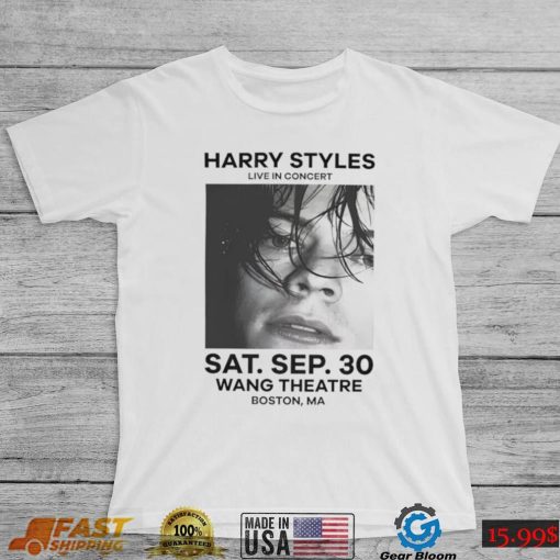 Harry Styles live in concert Wang Theatre Boston 2022 shirt