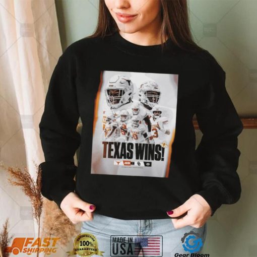 Texas Longhorns Football Red River Showdown Wins 2022 Shirt