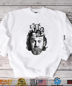 George Carlin amazing brain art shirt