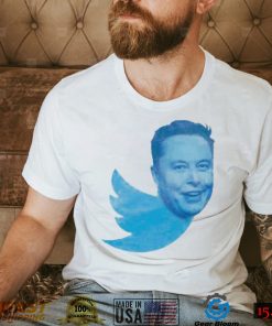 Blue Bird Elon Musk Twitter Shirt