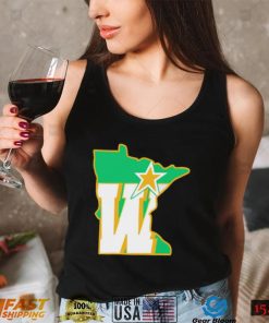 Minnesota Wild hockey W State shirt