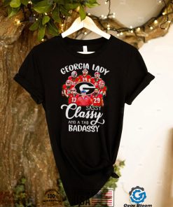 Georgia Bulldogs lady sassy classy and a tad badassy shirt