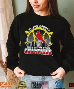 St. Louis Cardinals Skyline 2022 NL Central Division Champions logo shirt