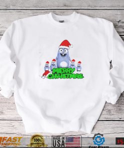 Santa Hat Grizzy & The Lemmings With Christmas shirt