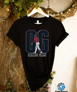 Oscar Gonzalez Cleveland Guardians OG Called Game Shirt