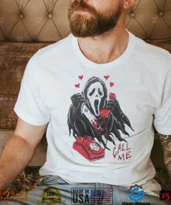 Ghostface Call Me Halloween shirt