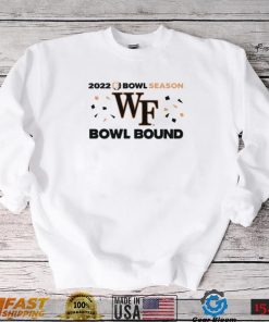 Wake Forest Football 2022 Bowl Season Wf Bowl Bound Tee Shirt